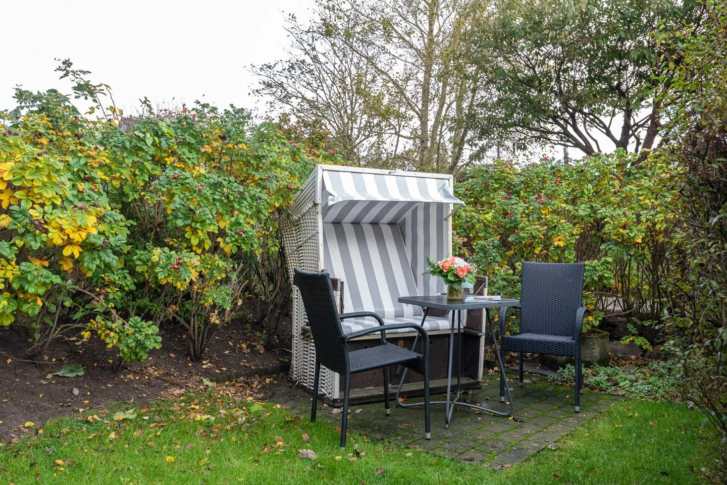 Haus Mittelstr. Whg. 4 OG rechts Westerland - Terrasse