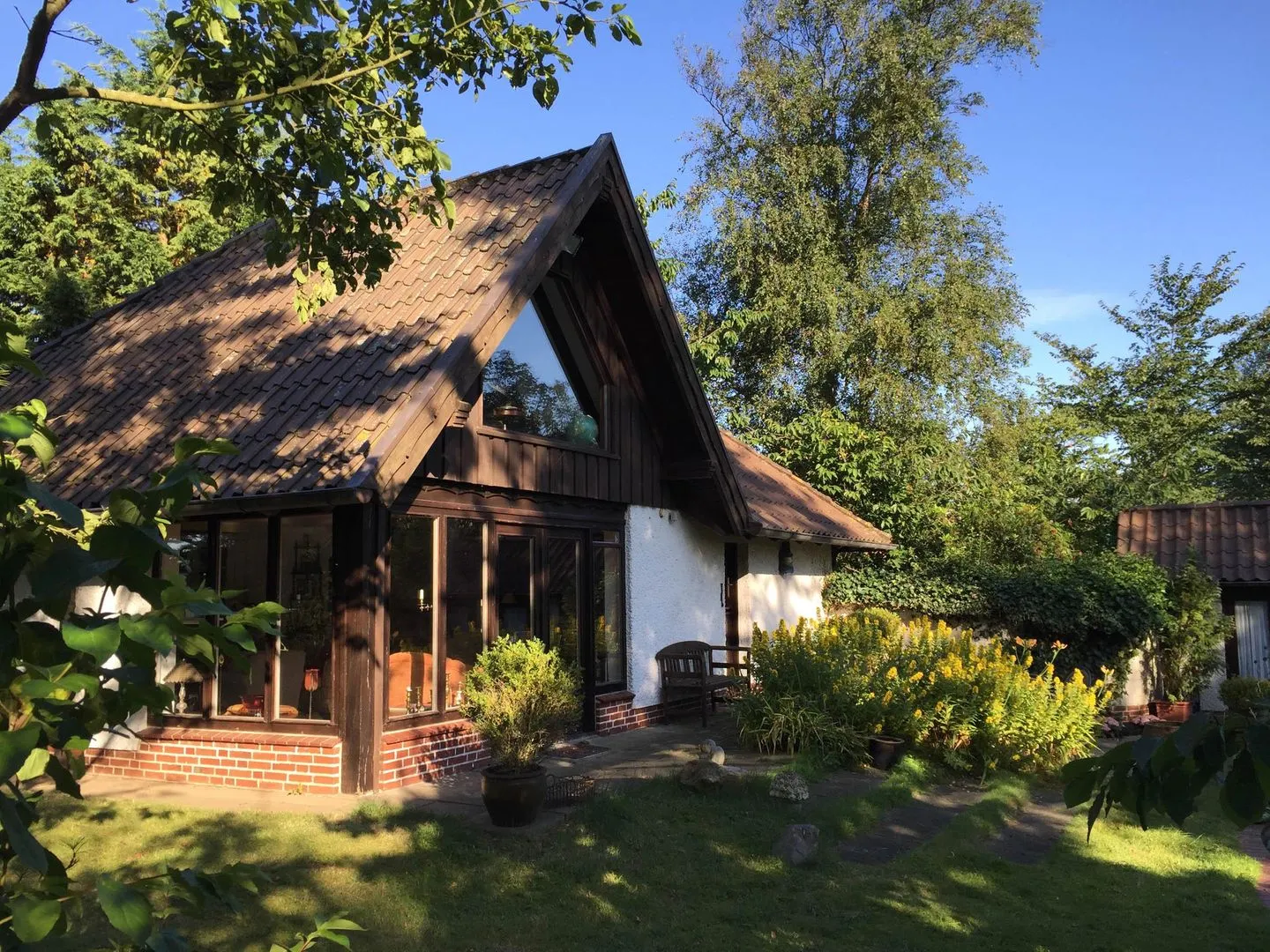 Ferienhaus *Wattprinzessin* Nebel auf Amrum - Hauptansicht