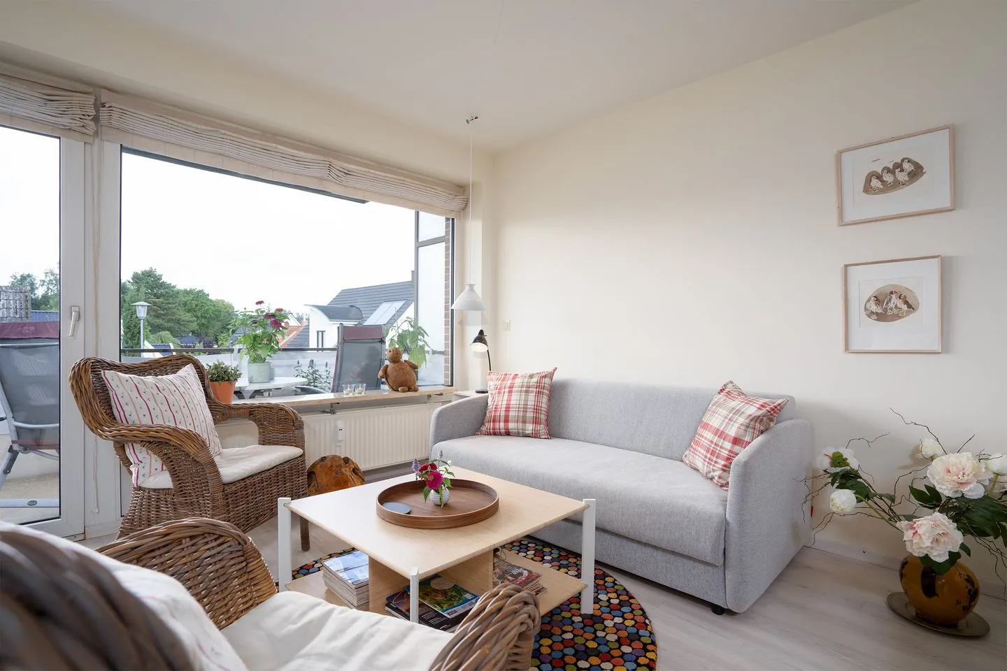 (DKK1f) Ferienwohnung "Meine kleine Perle" Niendorf - Wohnzimmer