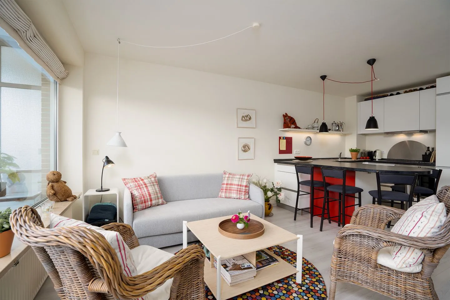 (DKK1f) Ferienwohnung "Meine kleine Perle" Niendorf - Wohnzimmer