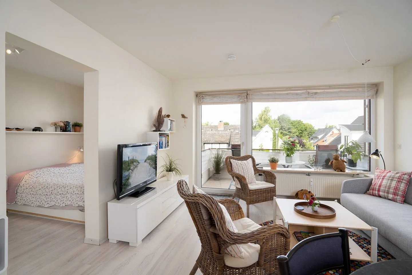 (DKK1f) Ferienwohnung "Meine kleine Perle" Niendorf - Wohnzimmer