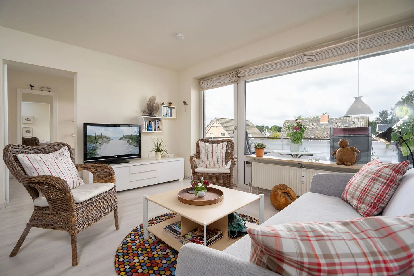 (DKK1f) Ferienwohnung "Meine kleine Perle" Niendorf - Wohnzimmer