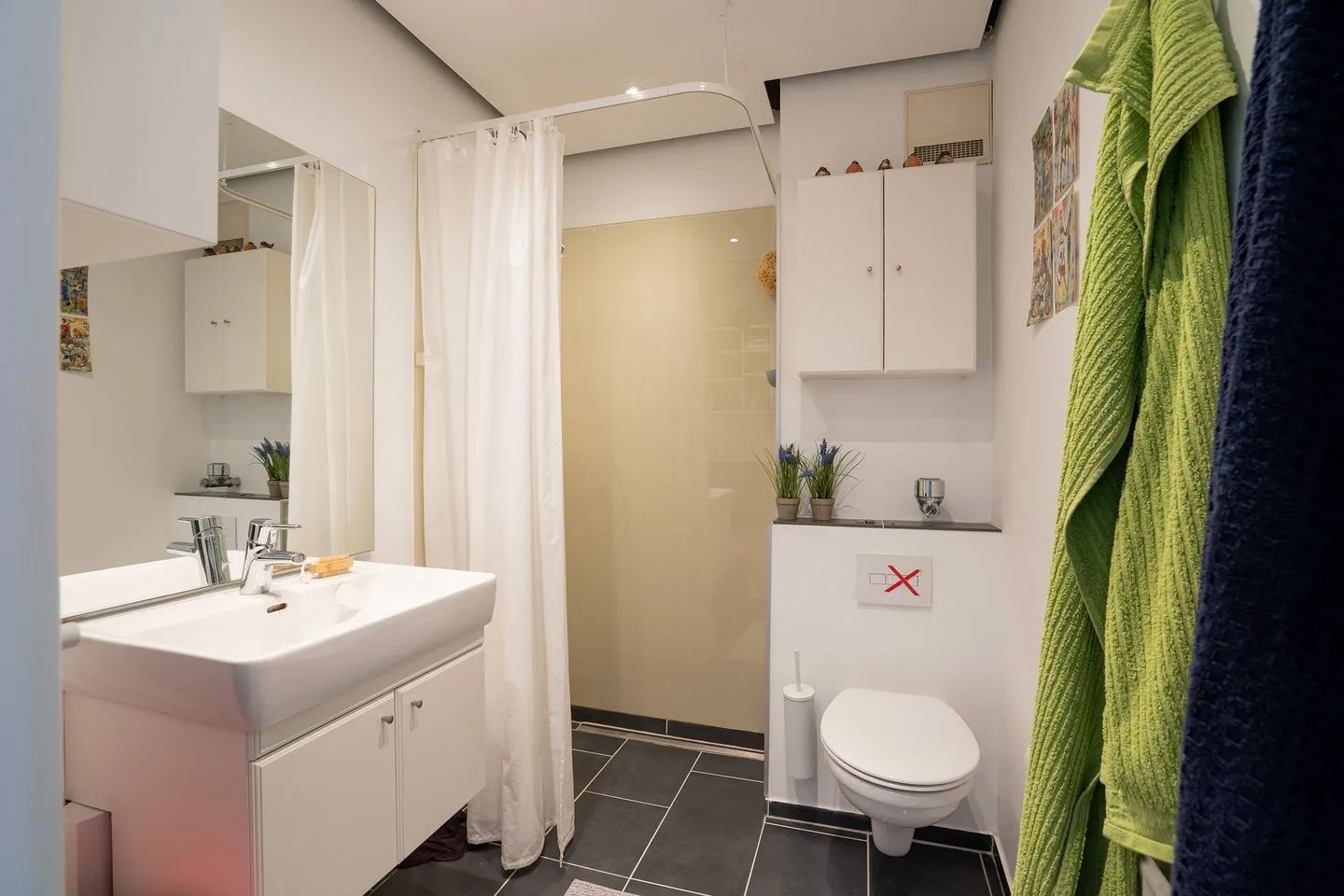 (DKK1f) Ferienwohnung "Meine kleine Perle" Niendorf - Badezimmer