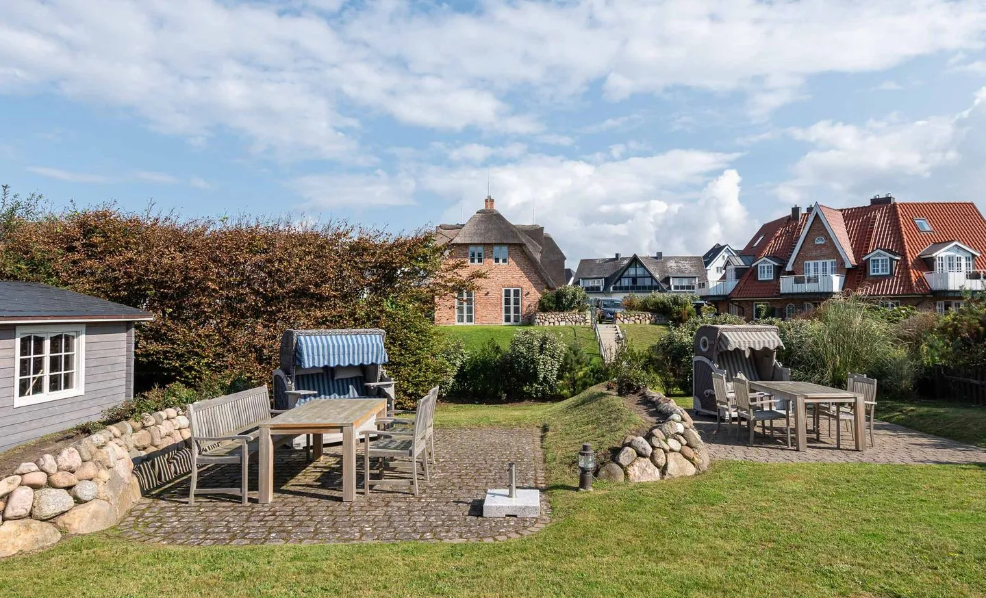 LH Heidegrund, App.3 Wenningstedt - Terrasse