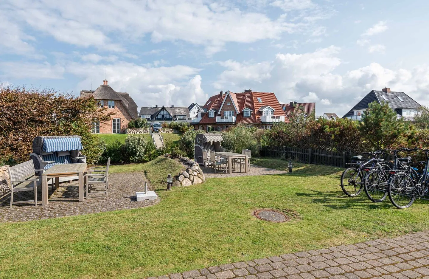 LH Heidegrund, App.3 Wenningstedt - Terrasse