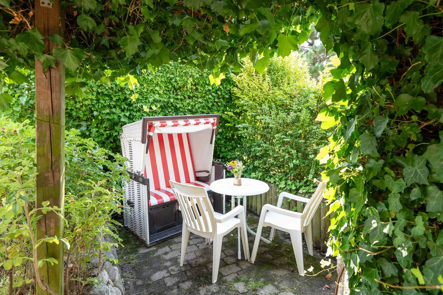 Sylter Wohlfühlnest, App. 2 Wenningstedt - Terrasse