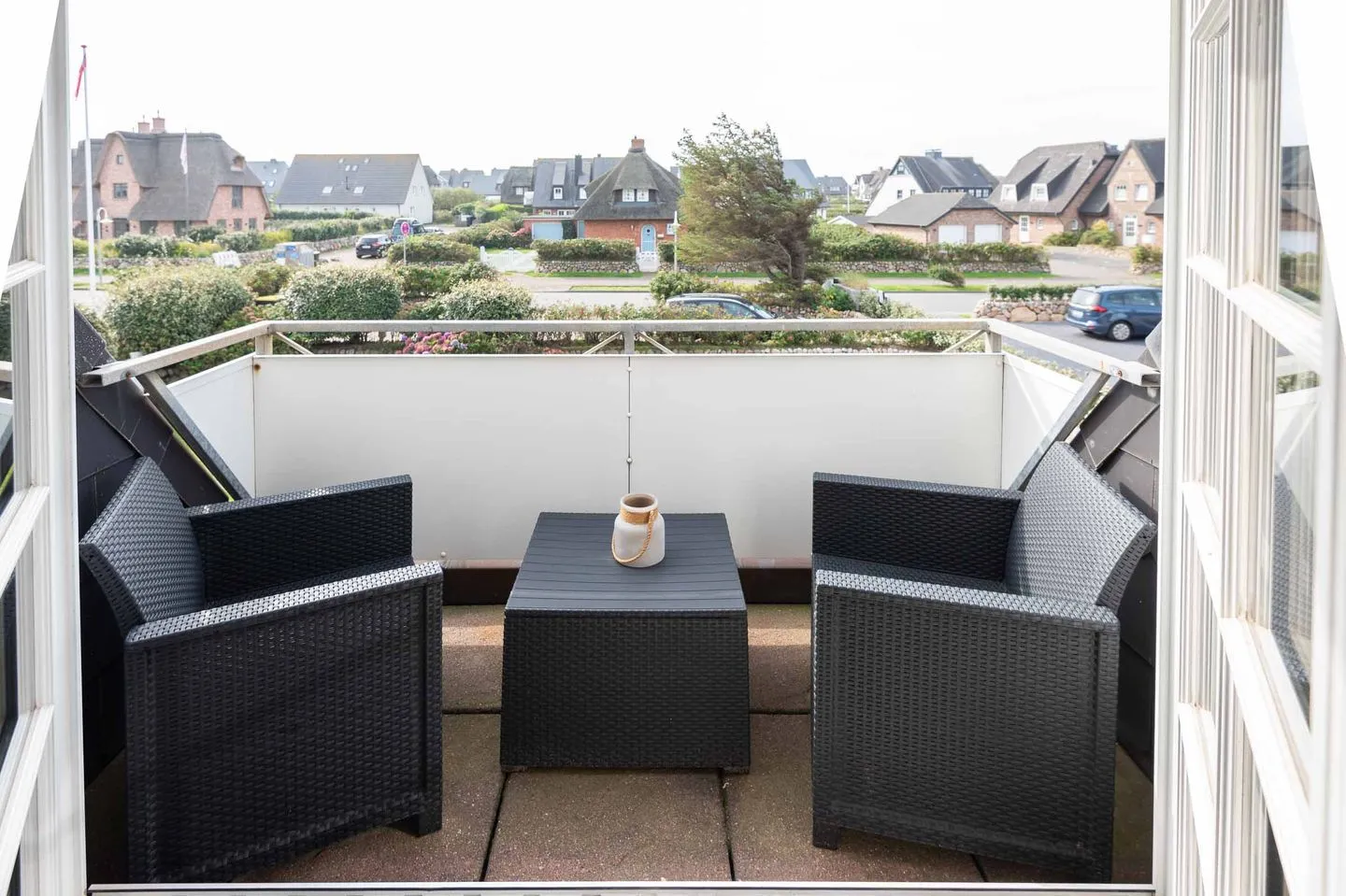 LH Dwarslöper, App.3 Wenningstedt - Balkon
