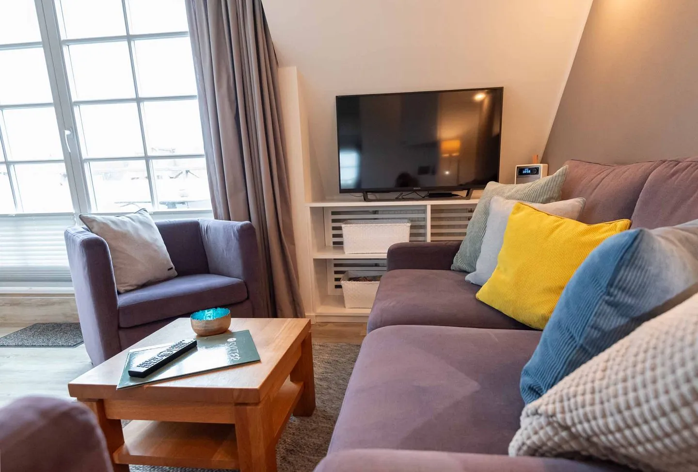 LH Dwarslöper, App.4 Wenningstedt - Wohnzimmer
