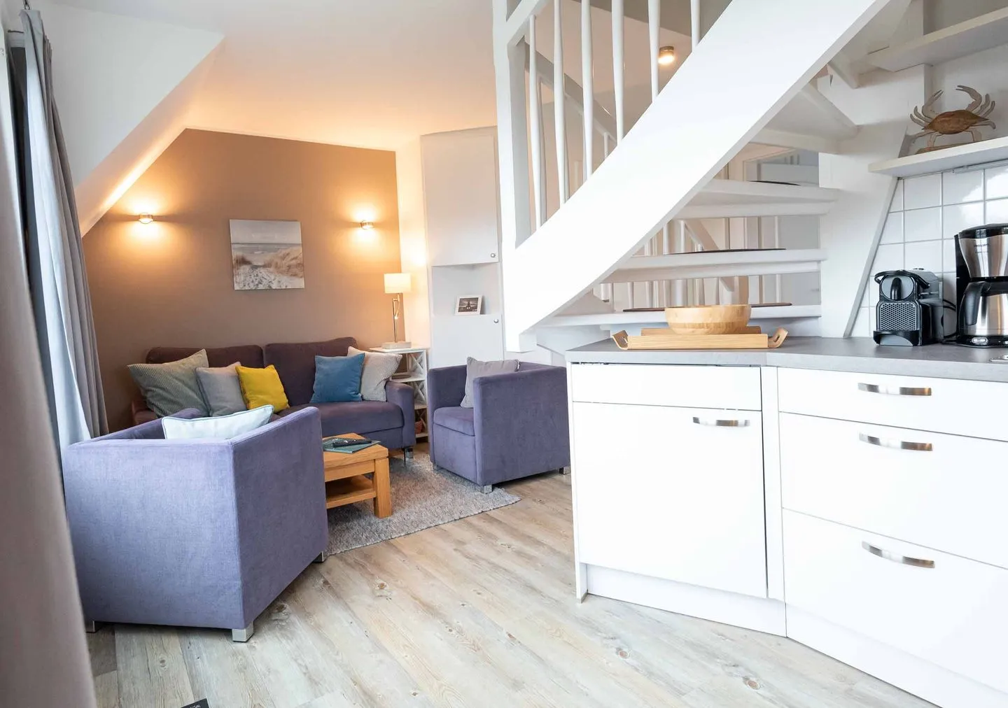 LH Dwarslöper, App.4 Wenningstedt - Wohnzimmer