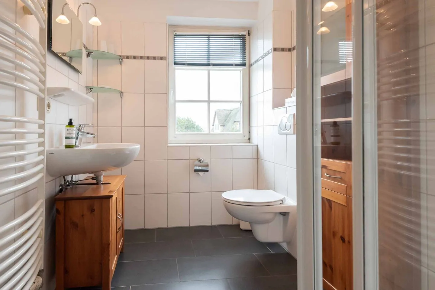 LH Heidegrund, App.3 Wenningstedt - Badezimmer