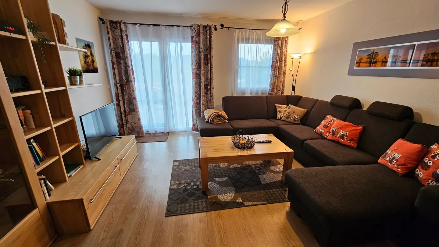 Feriendorf Hochbergle Haus 108 Lechbruck am See - Wohnzimmer