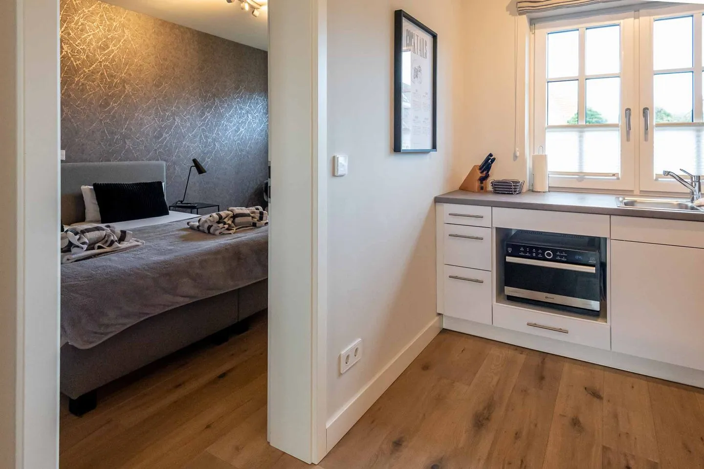 Strandgut Wohnung 3 Wenningstedt - Küche / Küchenzeile