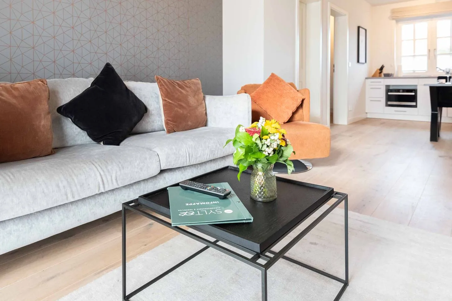Strandgut Wohnung 3 Wenningstedt - Wohnzimmer