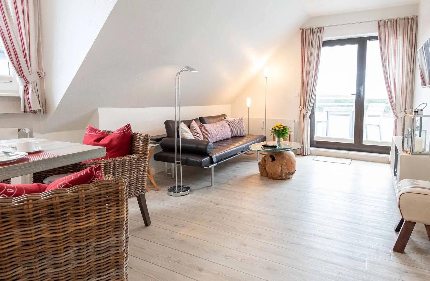 Logenplatz Fernsicht Wenningstedt - Wohnzimmer