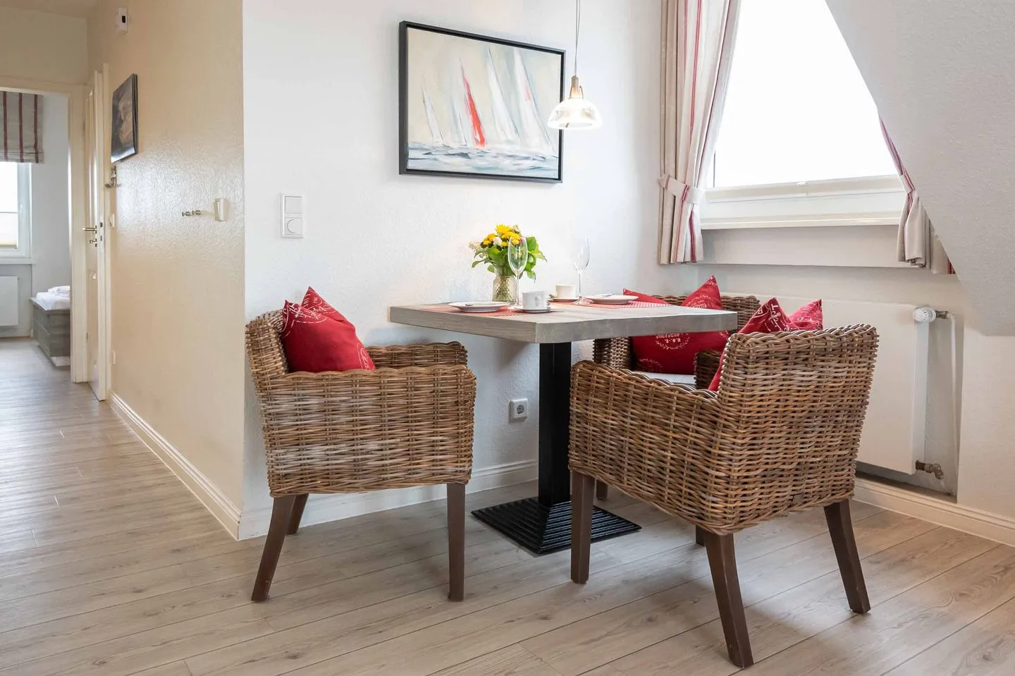 Logenplatz Fernsicht Wenningstedt - Wohnzimmer