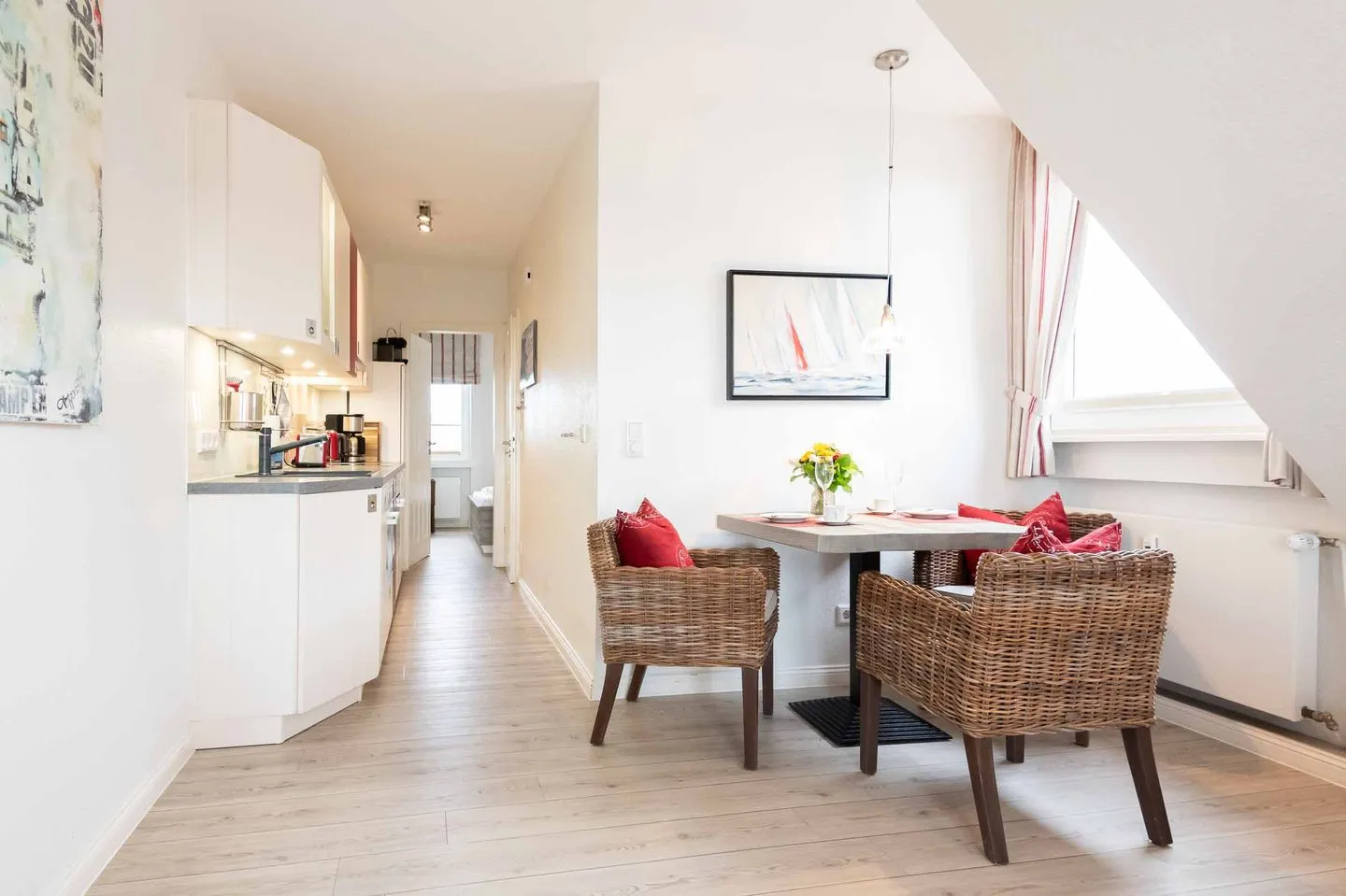 Logenplatz Fernsicht Wenningstedt - Wohnzimmer