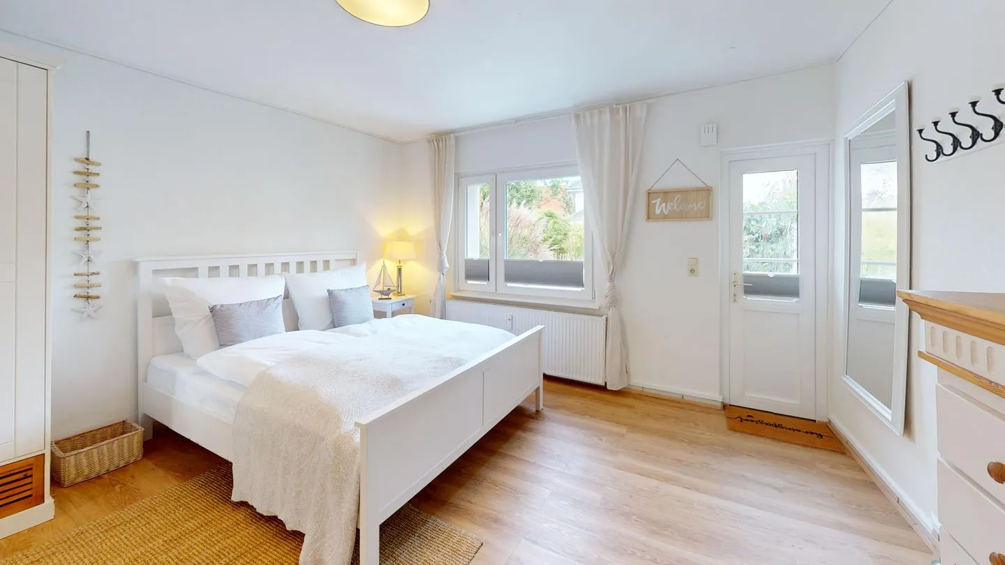 Küstenplatz - Sandkorn - mit zwei Sonnenterrassen Timmendorfer Strand - Schlafzimmer