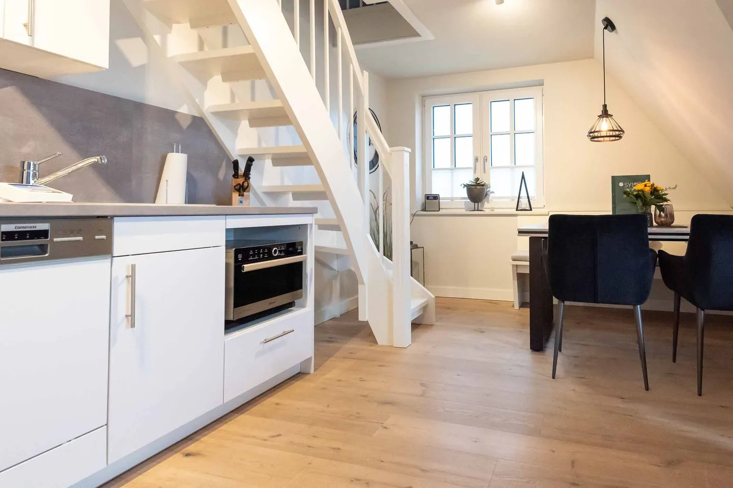 Strandgut Wohnung 7 Wenningstedt - Küche / Küchenzeile