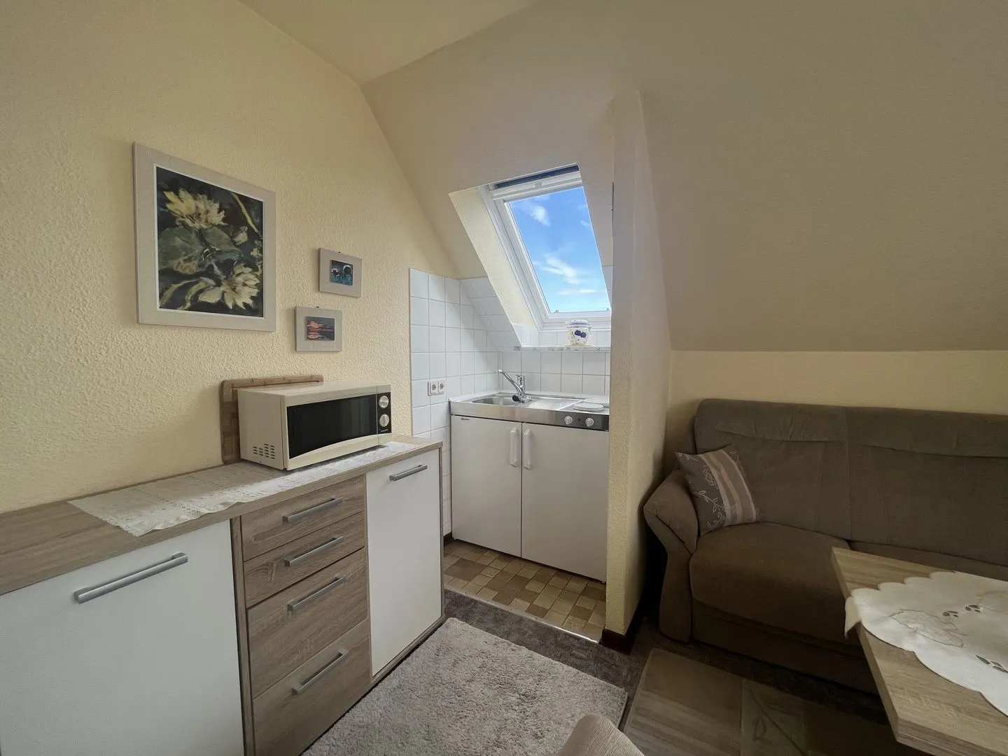 (STOE 14a) Ferienwohnung " Iden App. 3" Niendorf - Wohnzimmer