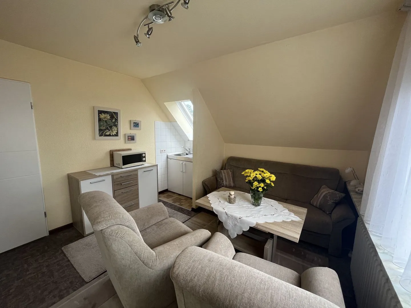 (STOE 14a) Ferienwohnung " Iden App. 3" Niendorf - Wohnzimmer