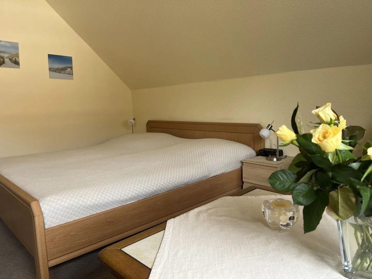 (STOE14c) Ferienwohnung "Iden App. 1" Niendorf - Bett