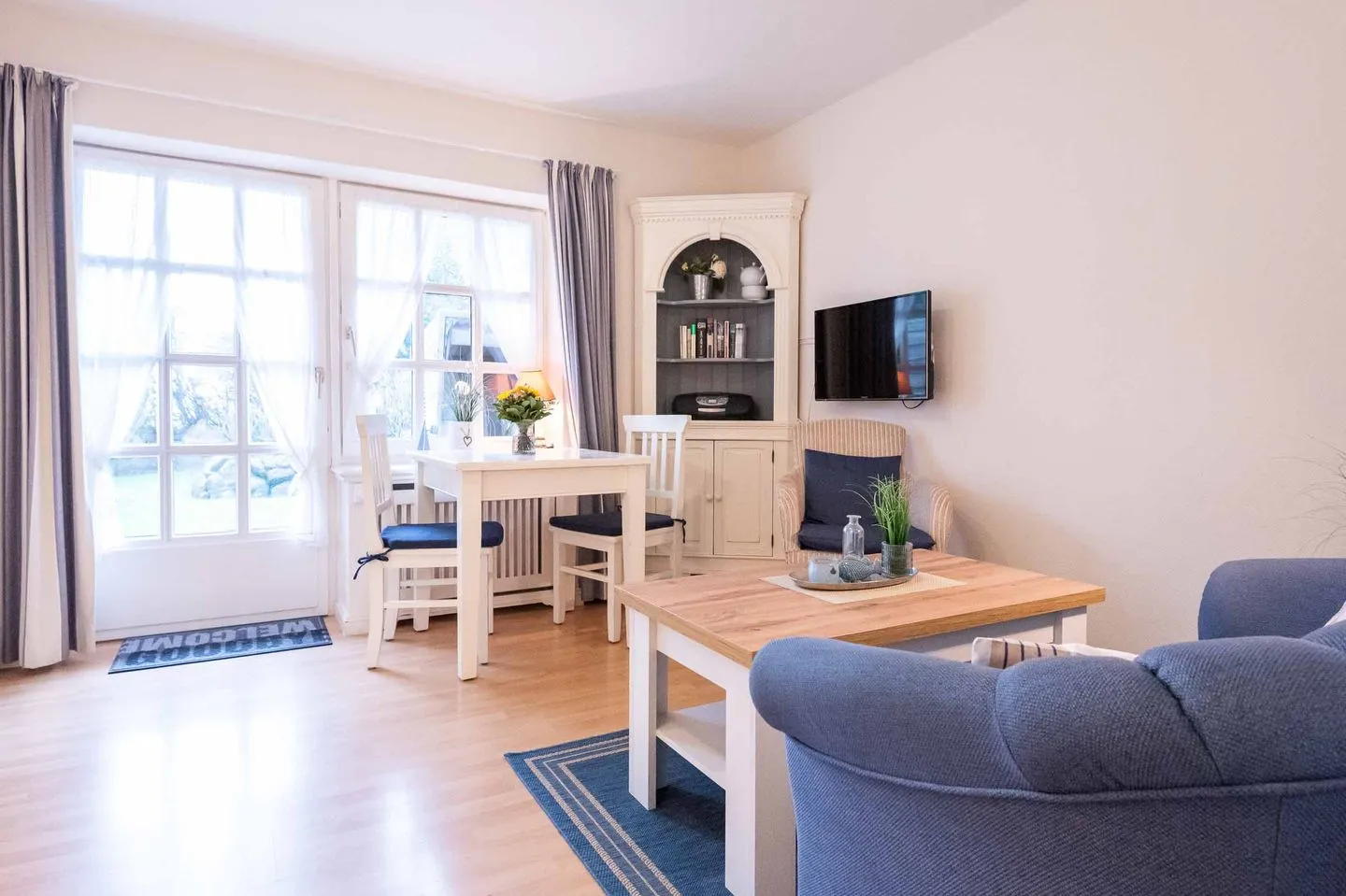 Haus Mittelstr. Whg. 2 EG rechts Westerland - Wohnzimmer