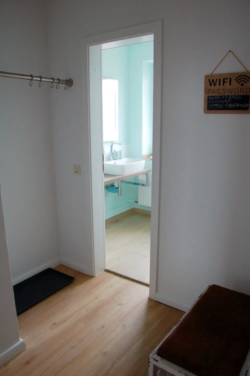 Ferienwohnung Tidenblick Wittdün auf Amrum - Korridor der Ferienwohnung Tidenblick in Wittdün auf Amrum