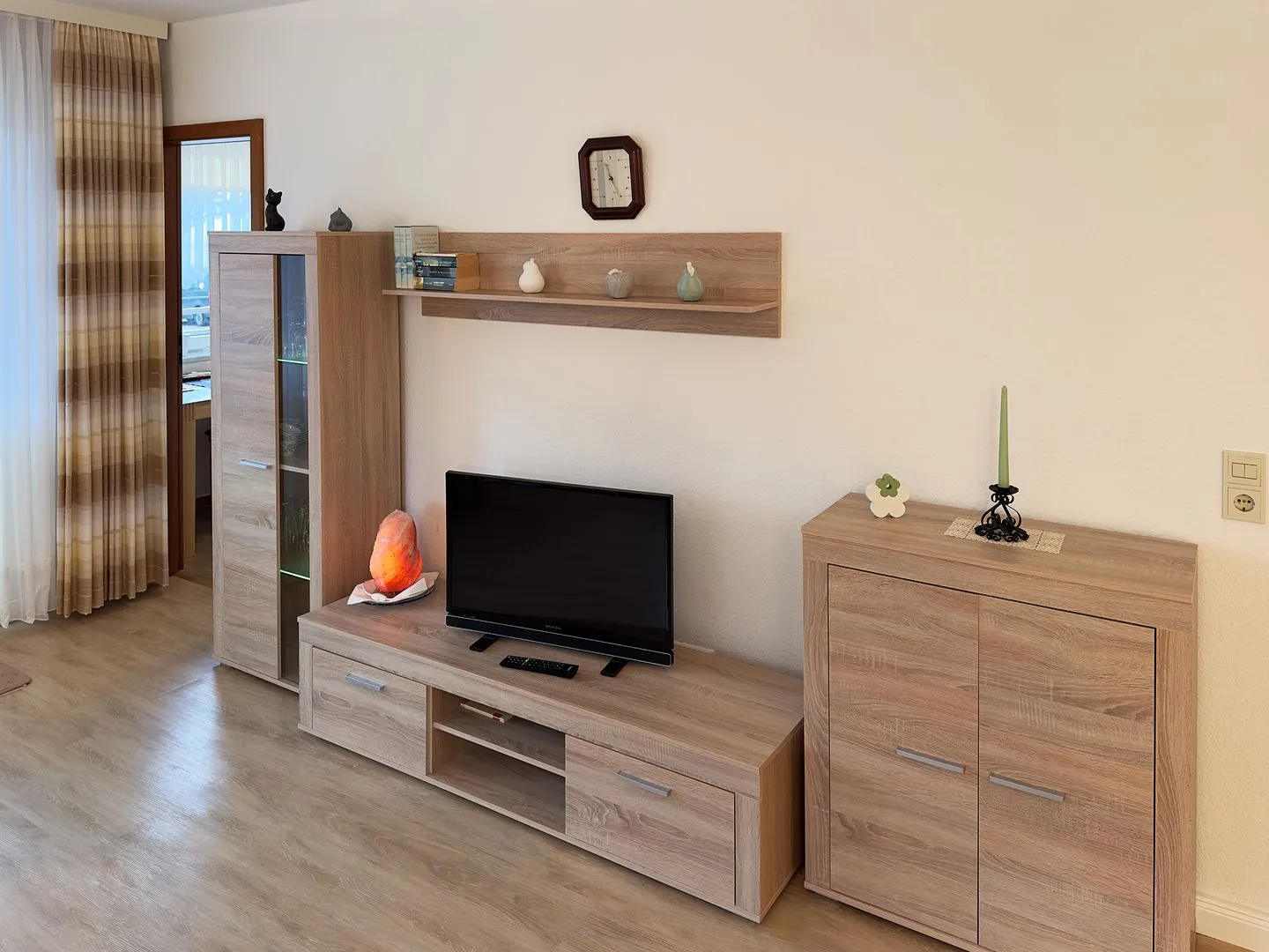 Haus Seeadler Ferienwohnung Meeresbrise Wittdün auf Amrum - Wohnzimmer der Ferienwohnung Meeresbrise in Wittdün auf Amrum