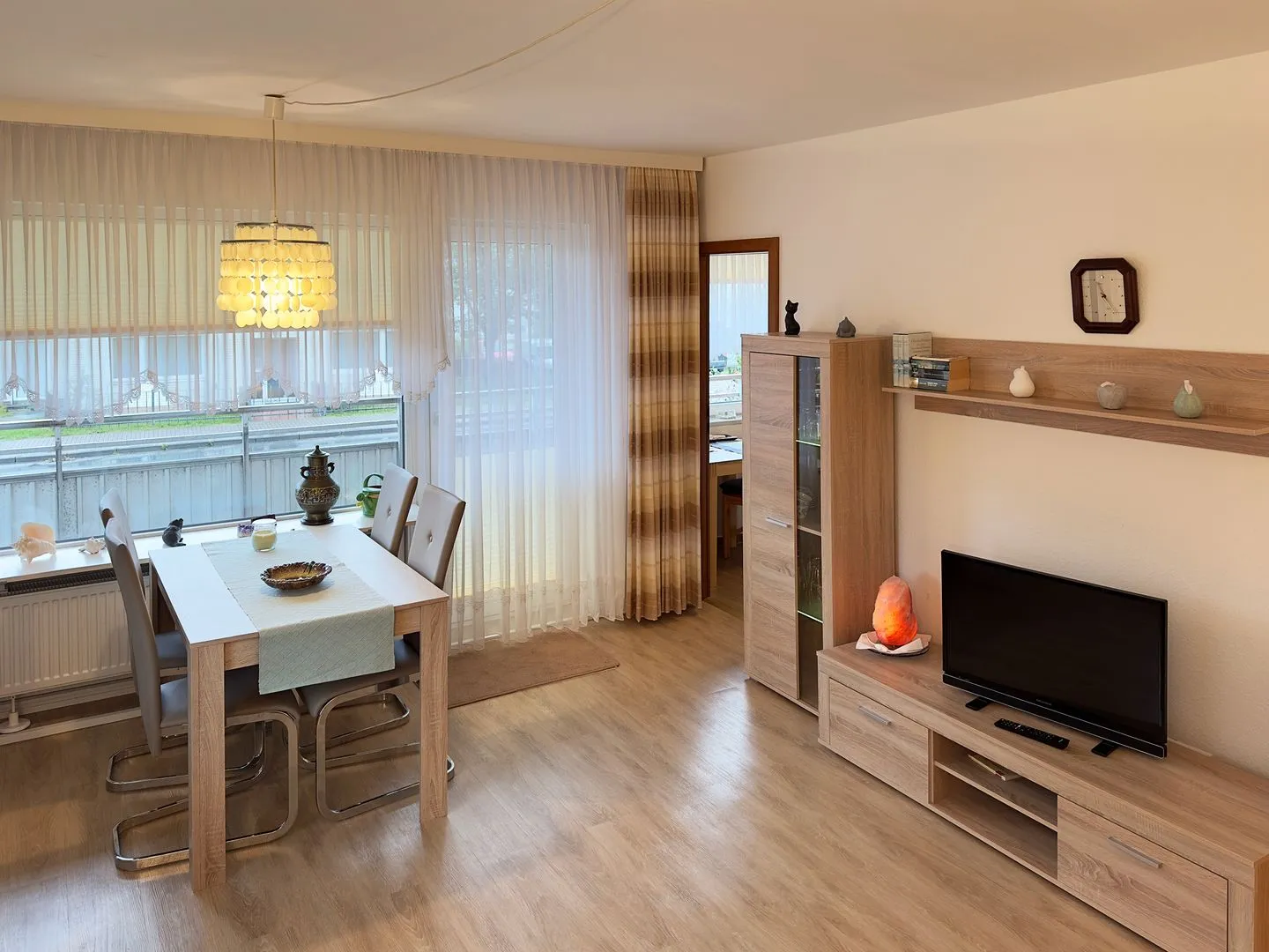 Haus Seeadler Ferienwohnung Meeresbrise Wittdün auf Amrum - Wohnzimmer der Ferienwohnung Meeresbrise in Wittdün auf Amrum