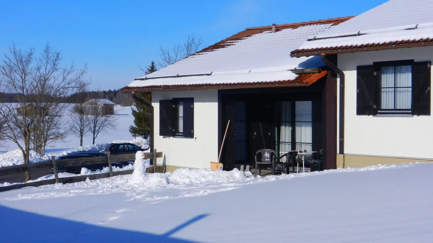 Feriendorf Hochbergle Haus 1 Lechbruck am See - Hauptansicht