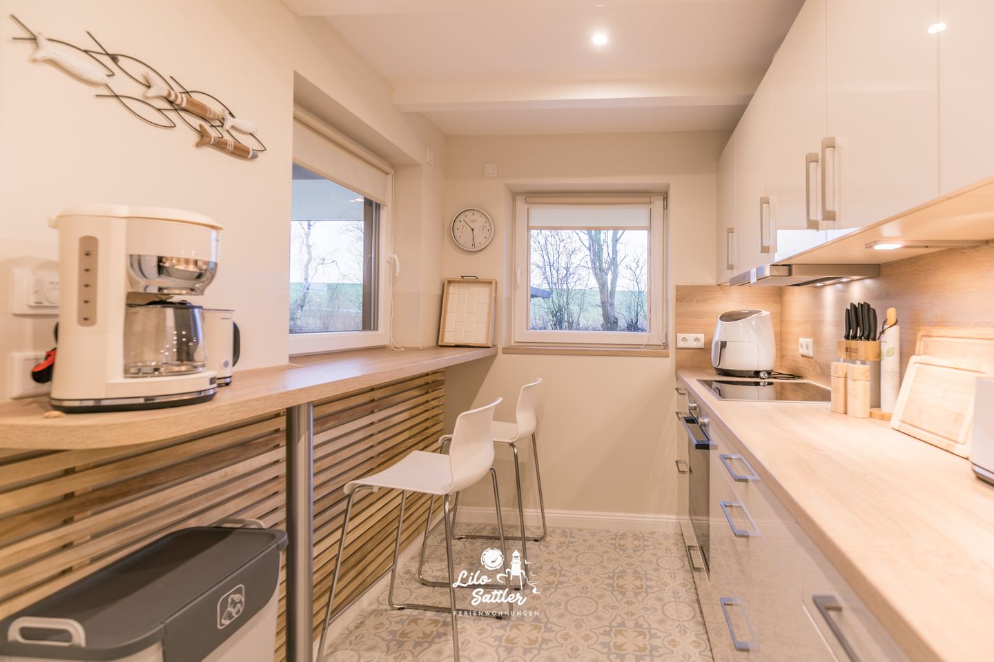 Ferienhaus Werven 50 Küche