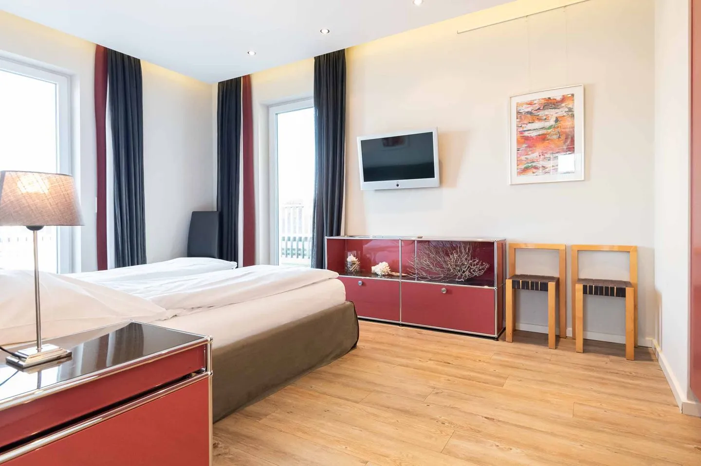 High End Penthouse Westerland - Schlafzimmer