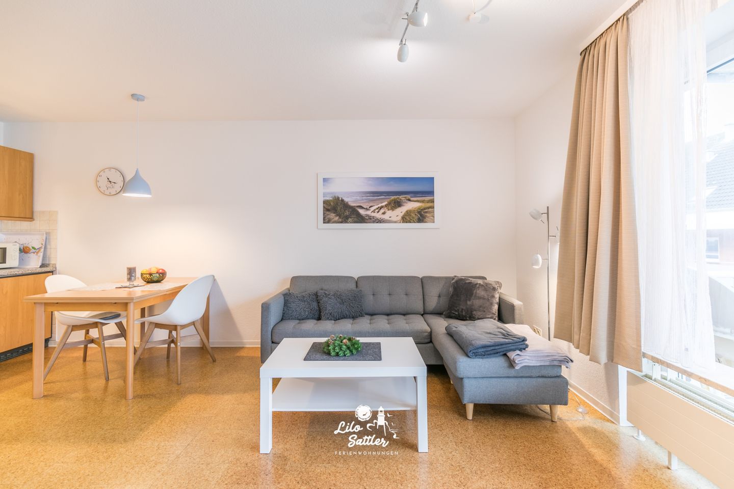 Haus Seemeile Whg. 2.7 Wohnzimmer