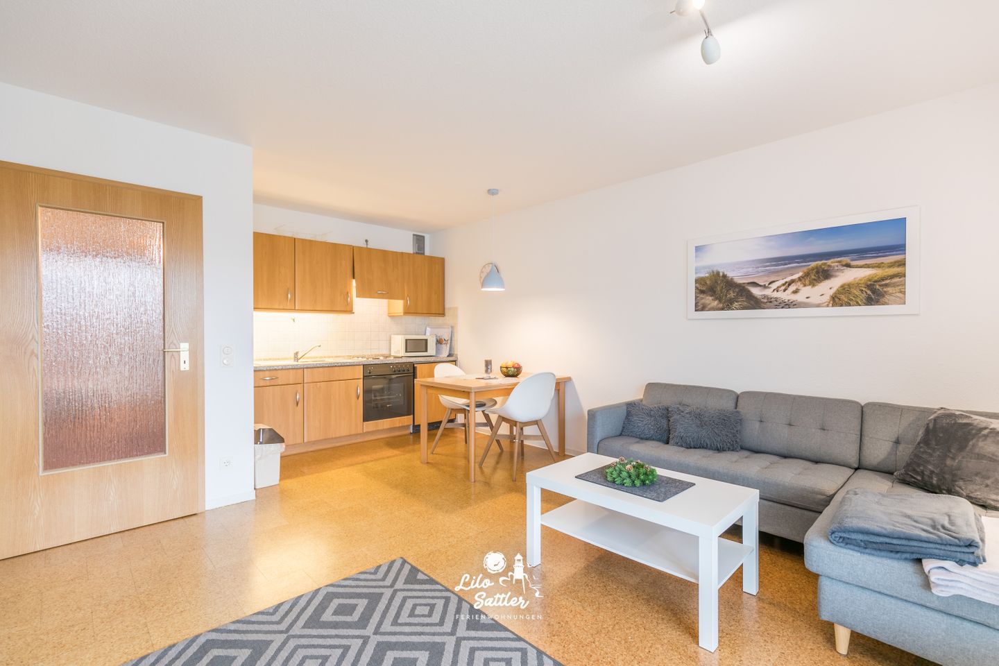 Haus Seemeile Whg. 2.7 Wohnzimmer