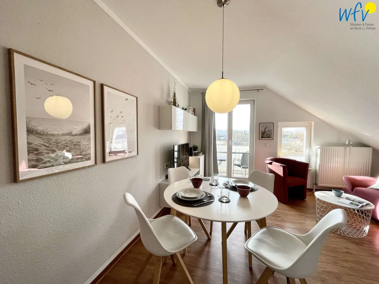 Wohnpark Stadt Hamburg Ferienwohnung 40 Rügen - Binz - Wohnzimmer