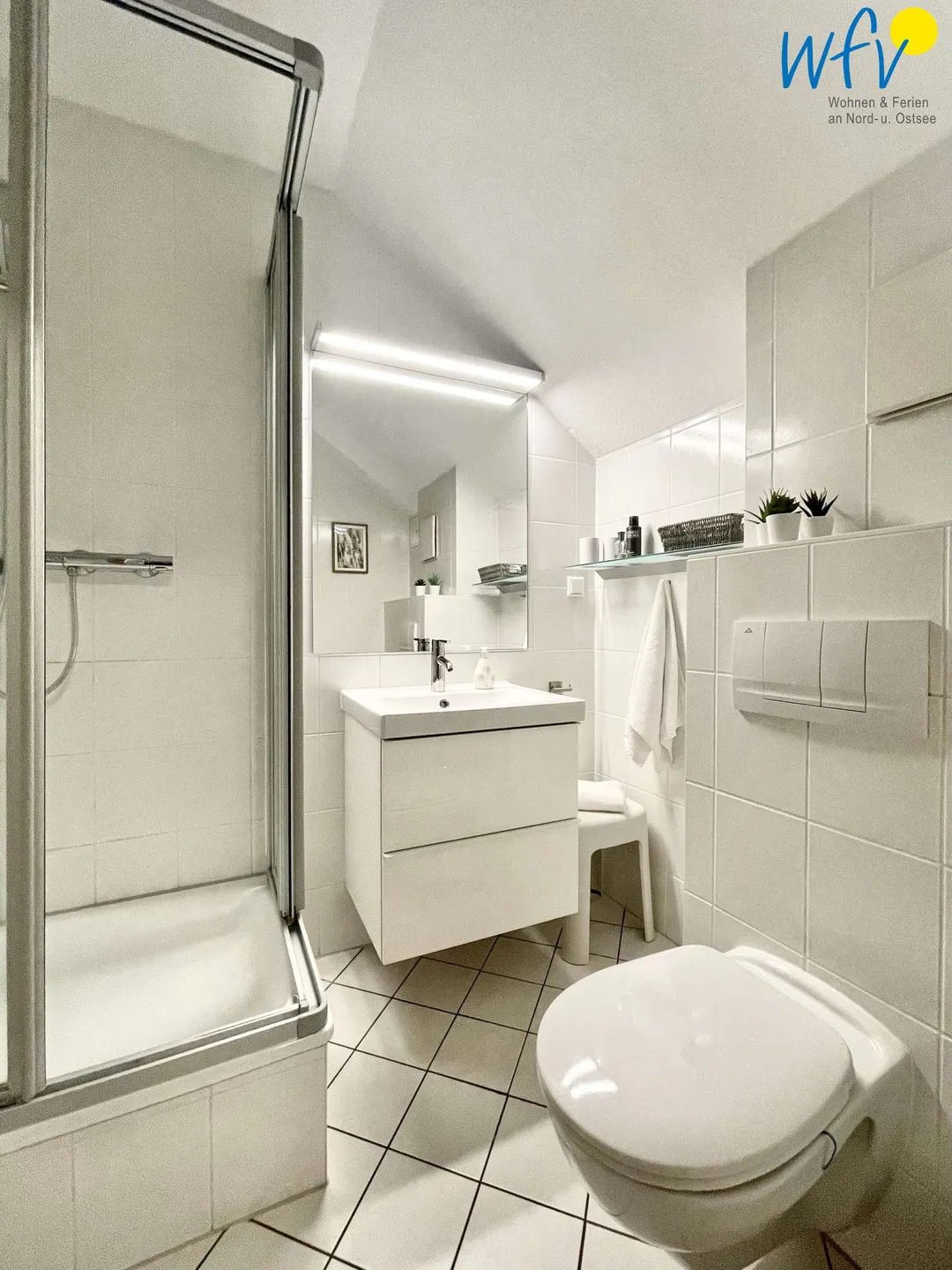 Wohnpark Stadt Hamburg Ferienwohnung 40 Rügen - Binz - Badezimmer