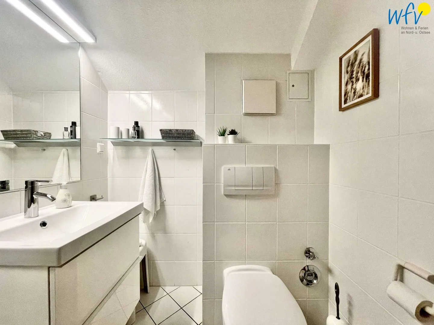 Wohnpark Stadt Hamburg Ferienwohnung 40 Rügen - Binz - Badezimmer