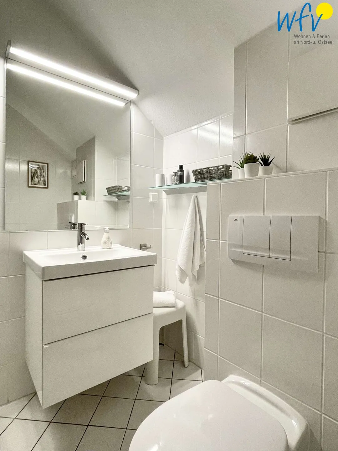 Wohnpark Stadt Hamburg Ferienwohnung 40 Rügen - Binz - Badezimmer