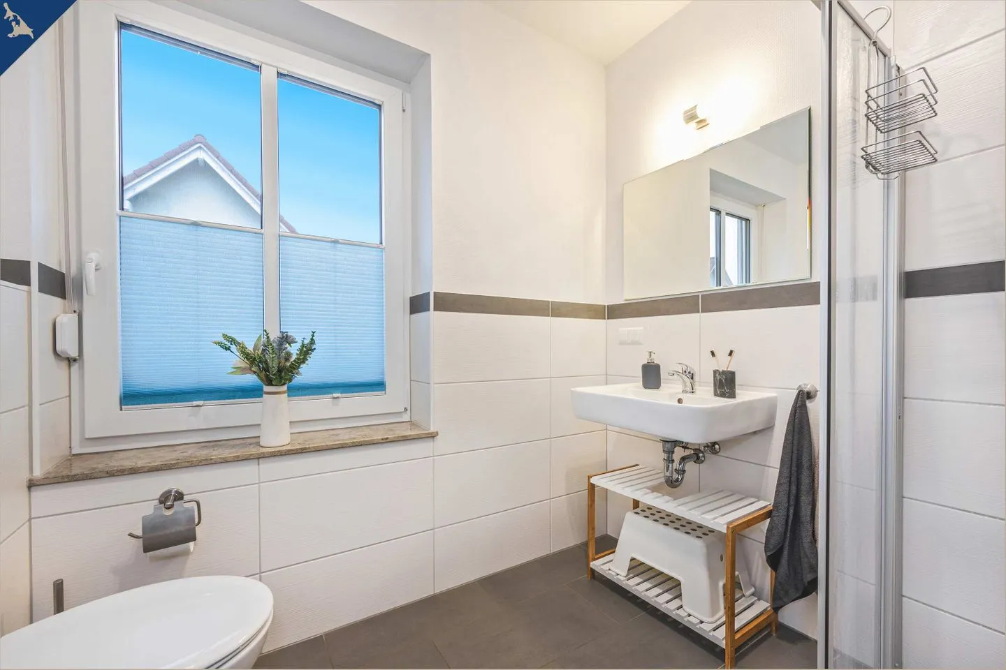DHH Möwenkoje Korswandt - Badezimmer