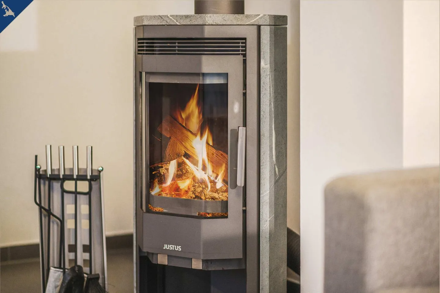 DHH Möwenkoje Korswandt - Kamin-/Ofen
