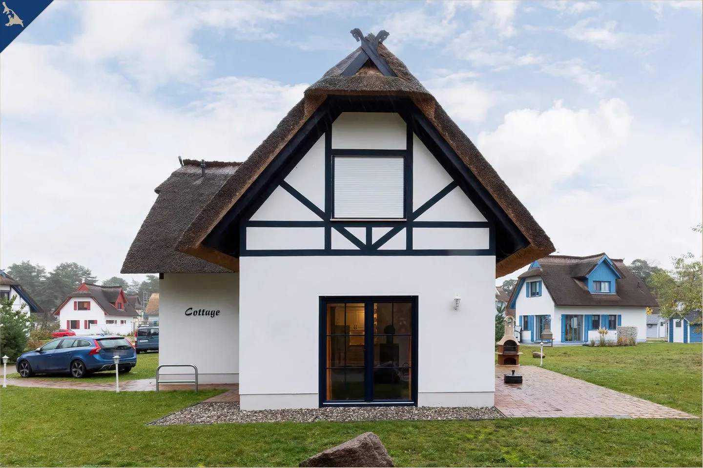 Ferienhaus Cottage Zirchow Fischerdorf - Hauptansicht
