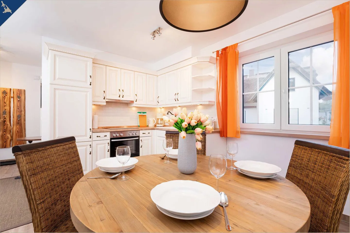 Ferienhaus Cottage Zirchow Fischerdorf - Küche / Küchenzeile