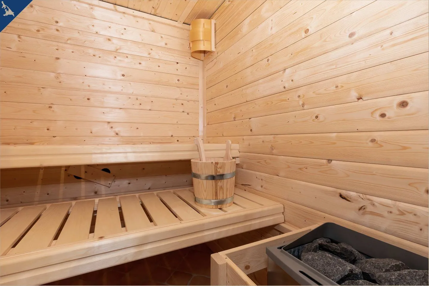 Ferienhaus Cottage Zirchow Fischerdorf - Sauna