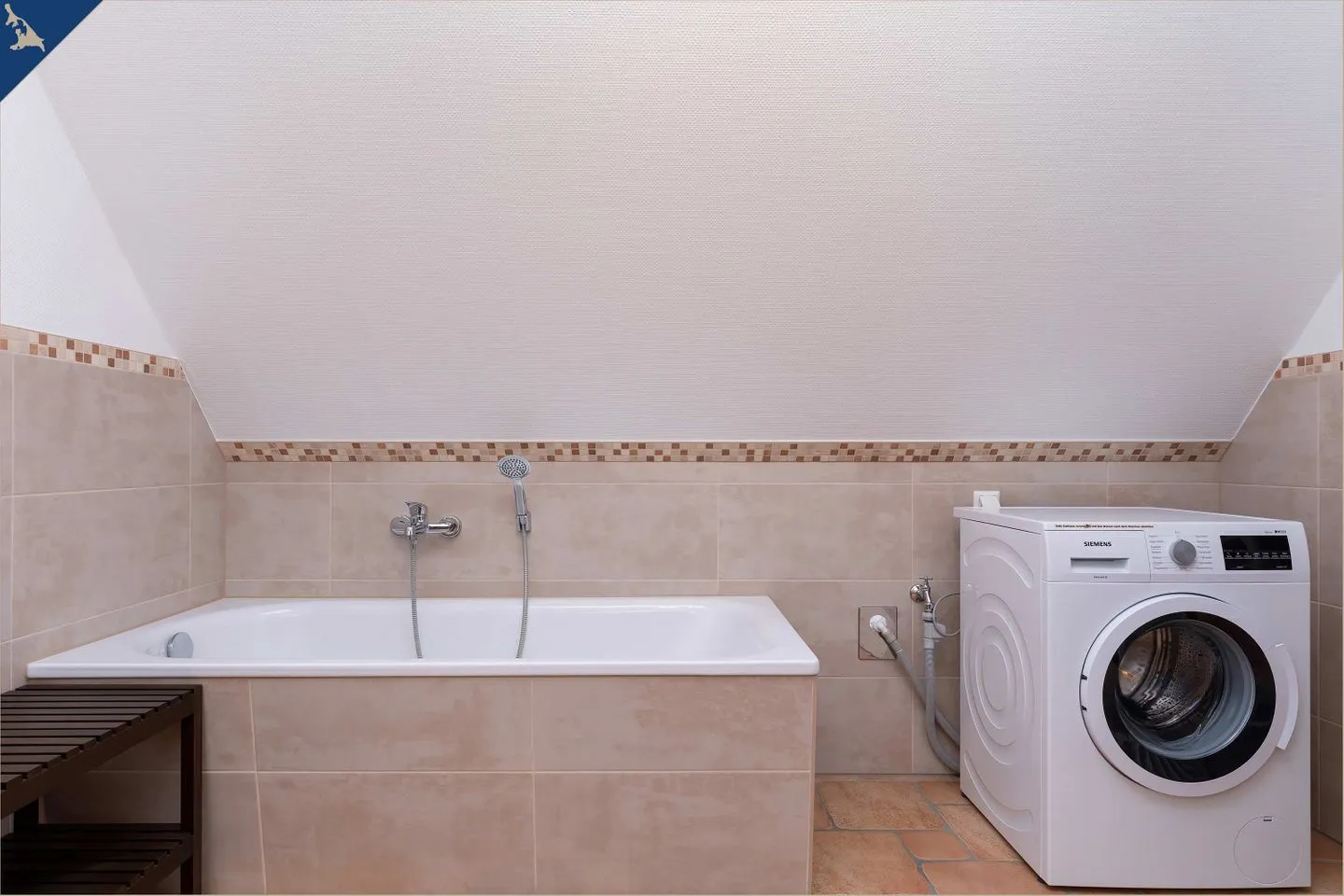 Ferienhaus Cottage Zirchow Fischerdorf - Badezimmer