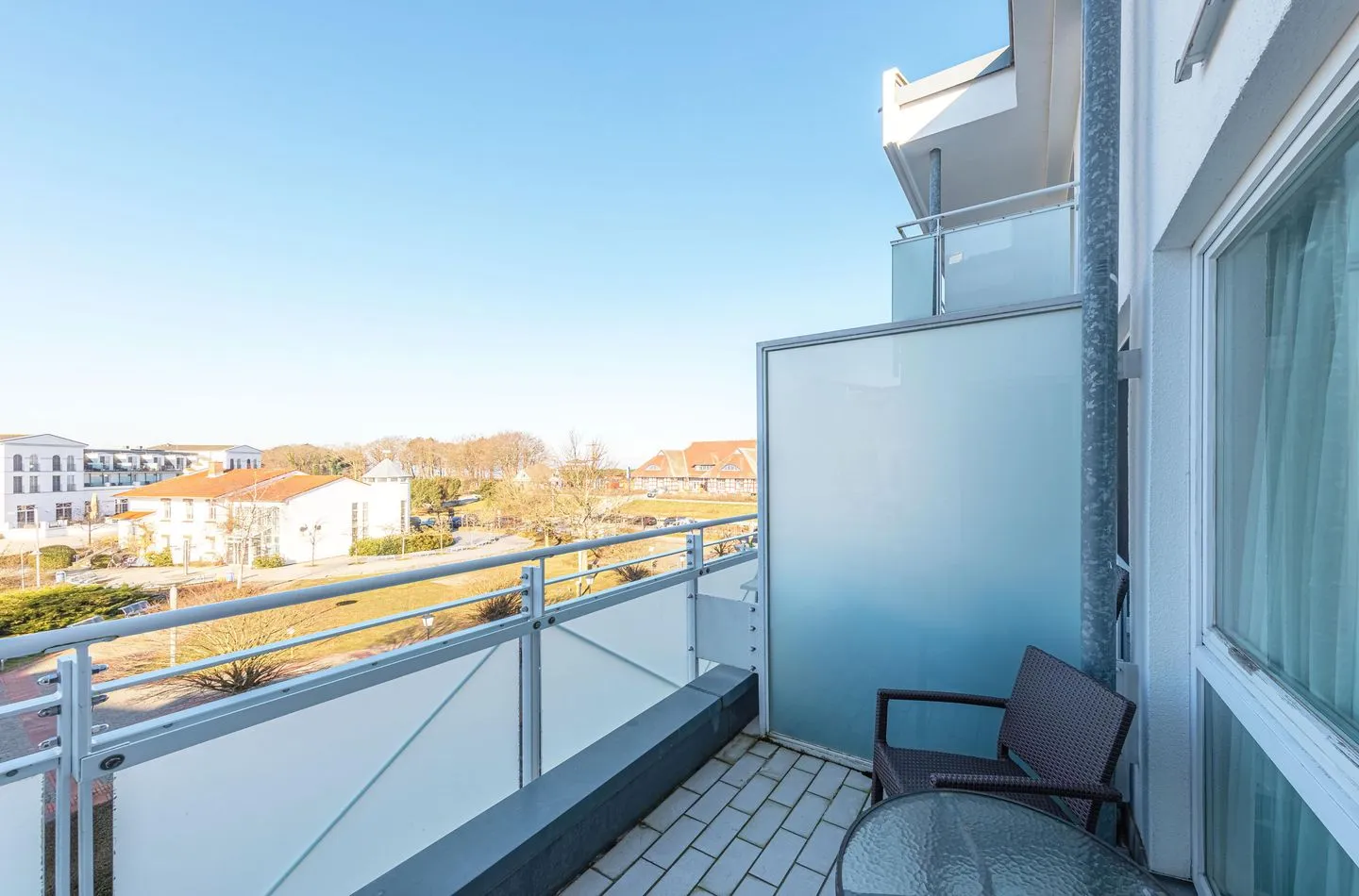  Windflüchter Zingst - Balkon