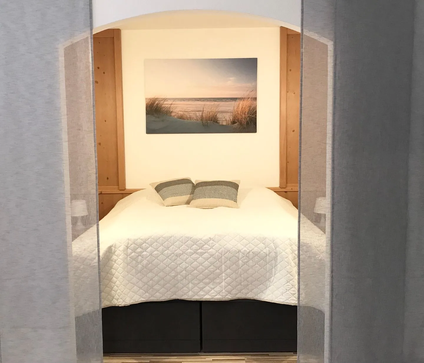 (Ost11a) "Ferienwohnung Strandnah" Niendorf - Schlafzimmer