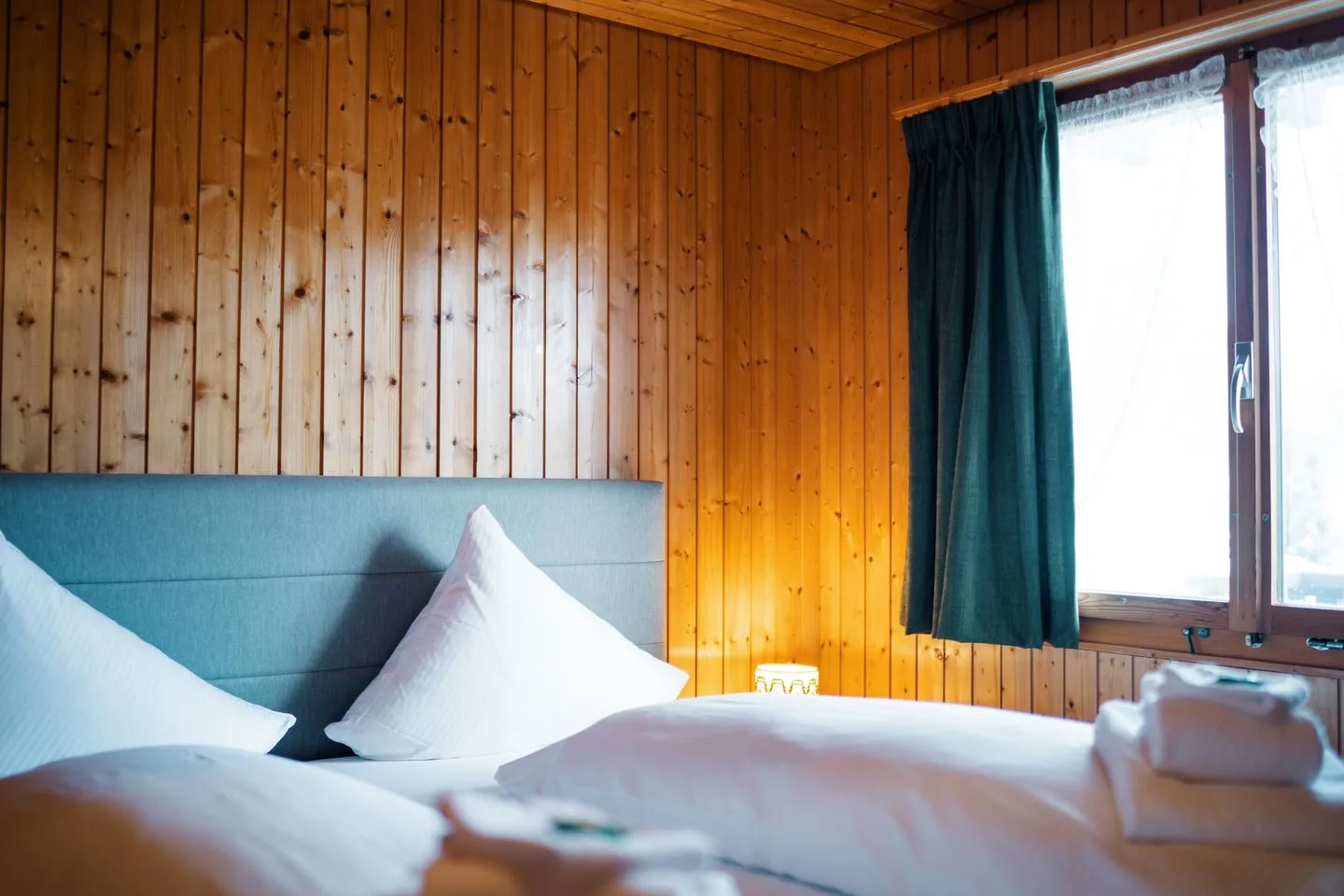 Apartment Bergdohle Amden - Doppelbett