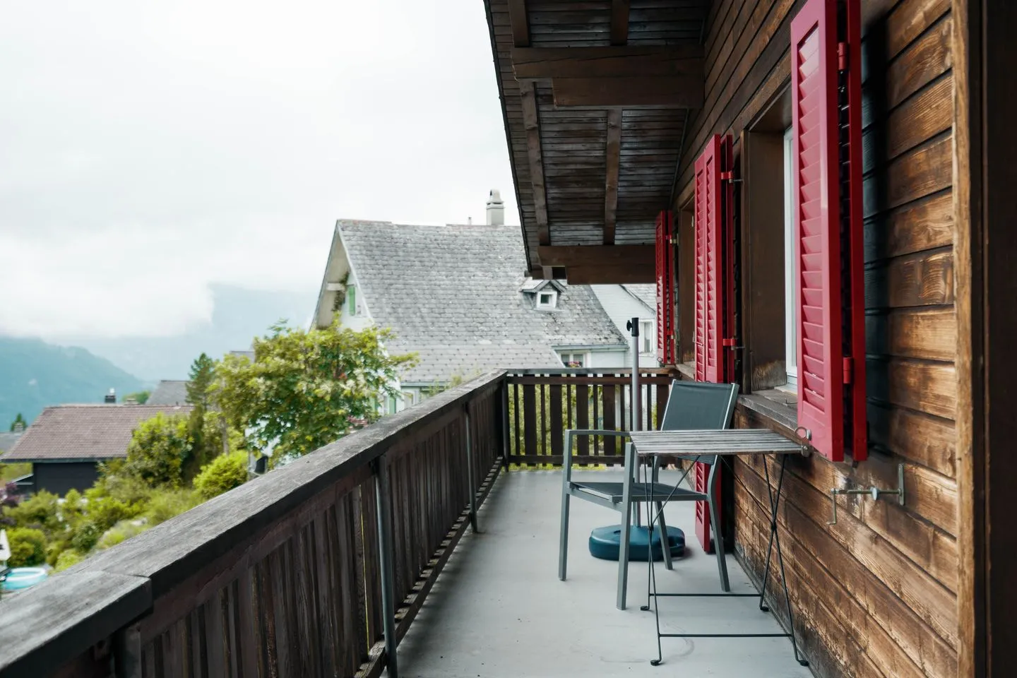Apartment Sidonie Amden - Balkon