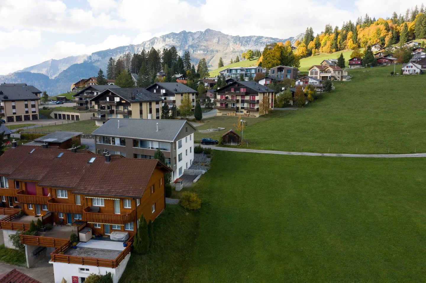 Ferienhaus Bergblick Arvenbüel - Nachbarschaft