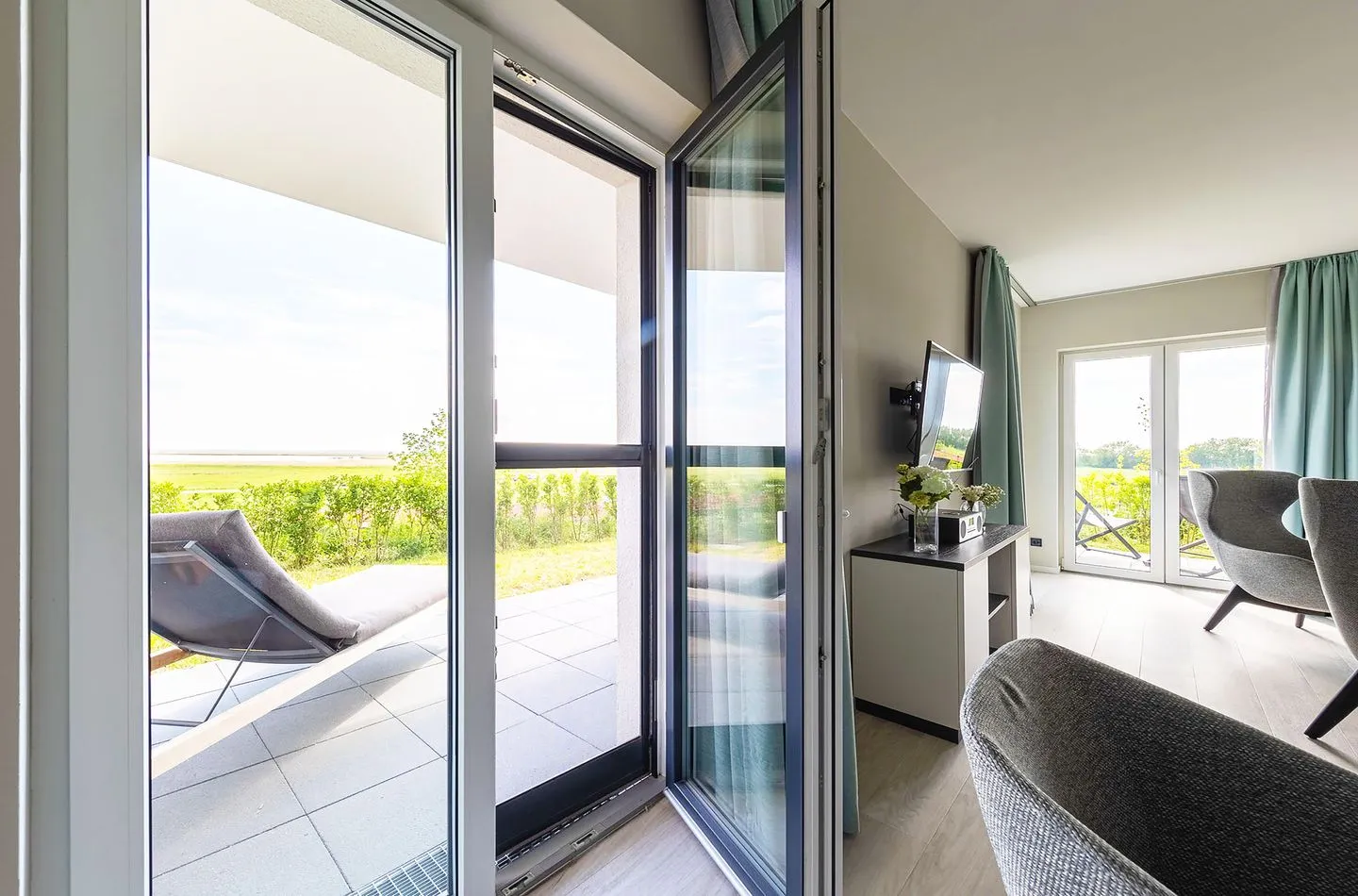 Boddenkieker Wustrow - Balkon